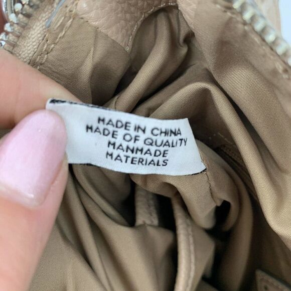 Nine West Blush Pink Pebbled Vegan Leather Purse - Picture 7 of 8